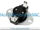 Furnace Single Pole Snap Disc Limit Switch 250 Replaces Supco SHL250 L250-40F