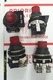 (1) WESTINGHOUSE RED INDICATOR LIGHT PUSH to TEST w CONTACT BLOCKS , PB2GV0V7
