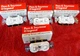 PASS & SEYMOUR Legrand 690-WG PIGGYBACK SWITCH W/ (2) 1-POLE SWITCHES, Qty 4