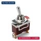 MGI SpeedWare One-Side Momentary Metal Toggle Switch | 20 Amp at 12VDC 125VAC |