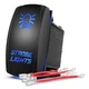 Nilight Strobe Lights Rocker Switch Led Light Bar 5 Pin Laser On Off SPST Switch