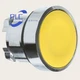 ZB4BA5 NEW Schneider XB4, metal, flush, yellow, 22mm, spring return, unmarked