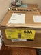 SQUARE D S.S DISCONNECT TYPE 3R,4X,12 H362NDS 60AMP 600VOLT 3POLE FUSIBLE NIB