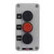 DAYTON 32W273 CONTROL STATION, MOMENTARY, UP/STOP/DOWN, 10A, 500V