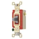 BRYANT 4921GRY Wall Switch,20A,Gray,1-Pole Type,Toggle 52HE80