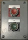 SQUARE D 2 BUTTON START / STOP STEEL CONTROL STATION 9001 RED GREEN ENCLOSURE