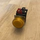 Omron M22-FY-24A 22mm Indicator Light Yellow With A22-24AY 24V AC/DC LED Lamp