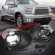 LED Projector Clear Lens Front Bumper Fog Light w/Switch for 07-14 Toyota Tundra