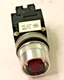 GE 55-194896 120V RES GE327 (28V)Pushbutton On Off Switch 120V Resistor Type Red