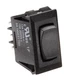 RV Designer S341 Black SPDT 14V DC 10A Slide-Out Switch