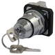 DAYTON 30G315 SelectorSwtch,Keyed,Non-Illum,2Pos,30mm 30G315