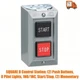 SQUARE D 9001BG201 ControlStation,Feed-Thru,2Buttons,Blk/Rd 2EK13