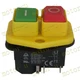 KEDU KJD17B 5pin Pushbutton Switch No Waterproof Cover For Concrete Mixer&Lathes