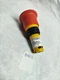 EATON C22-PVT45P-K11 EMERGENCY PUSH BUTTON 45MM ROT RELEASE 1NO1NC, RED