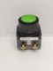FURNAS ELECTRIC 52PA8A3K PUSH BUTTON SWITCH FLUSH CAP GREEN 1 NO SERIES A