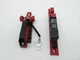 Omron D4SL-N2PFA-D Interlock Switch w/ D4SL-NSK10-LK Slide Interlock Accessory
