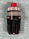 General Electric CR104A8103 Oil-tight Red Pushbutton NO/NC Switch