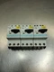 Siemens 3RV1021-1JA10 Circuit Breaker, 10A, Lot of 3.                      4E-54