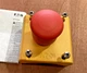 Eaton M22-PV/KC11-IY Emergency Stop Button Enclosure & M22-XGPV Guard Ring