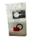 Weg APP30 Blank Black/Red 22mm Legend Plate w/Holder **Free Shipping**