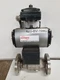 Flowserve B100D  Actuator w/Ultra Switch NGL210  2" Velan Stainless Flange Valve