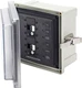 Blue Sea Systems 3117 120VAC ELCI 30A Dual Surface Mount System Enclosure