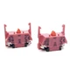 Lot of 2 Idec HW-C01 Switch Contact Blocks, SPST-NC, 600V 10A, Screw Clamp
