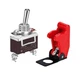 DaierTek Safety Cover Toggle Switch Guard ON Off Red Aircraft Covered 20A 12V...