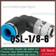 FESTO CORPORATON QSL-1/8-6 Push-in 90 deg Connector