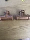 Lot of 2 Viega 77477 ProPress 2" Copper Tee 2x2x2