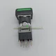 1PCS Fuji Green Illuminated Button AH164-TL AH164TL New