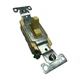 Eaton CS120V Ivory Commercial Specification Toggle Switch, 20A, 120/270V