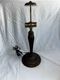 Antique Art Nouveau BRYANT Cast Iron 20&rdquo; Table Lamp 3-way Switch Bradley Hubbard