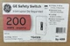 New GE TG4324 200 Amp 240v Fusible 3P Safety Disconnect Switch BW1