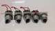 Lot of 5 Square D 9001KA2 selector switch assemblies, 2-position ON/OFF 600V