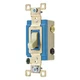 Bryant 4803Gli Wall Switch, 2 Hp, Toggle, 15 A, Ivory