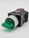 Fuji Electric AH22-PL2 E3 Green 2 Position Command Switch 10A 600V Lamp 30V 1W