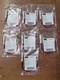 Lot of 7 Dayton 22NY58 Red LED Indicator Lights Flush Panel Mount 5/16"