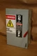 GE TG3221 30A 240 Volt Fusible General Duty Safety Switch Indoor Enclosure