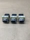 Fuji Electric AH30-F Black Push Button #720PT78FML (Lot Of 3)