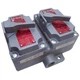 Killark XS-1C Double Tumbler Switch Cover w/ Device, SPST 1-Pole, 120/277VAC 20A