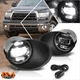 For 07-14 Toyota Trundra Clear Lens LED Projector Driving Fog Lights w/Switch