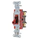 Bryant 4901Bred Wall Switch, 2 Hp, Toggle, 20 A, Red