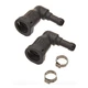 S.U.R.&R. KP125 3/8"-3/8" 90&deg; Push Quick Connect, 2-Pack