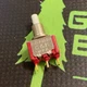 8121 - C+K - PUSH BUTTON SWITCH - RED BODY - 3 TERMINAL - MOMENTARY
