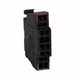 M22-CK20, EATON, pushbutton contact block, 22.5 mm, Front, Spring-cage