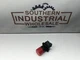 Lot of 2 Telemecanique Red Push Button 22MM w/ ZB2-BE102 Contact