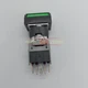 1PCS Fuji Green Illuminated Button AH164-TL AH164TL New