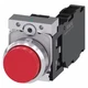 Siemens 3Su1150-0Bb20-1Fa0 Push Button, 22Mm, Red, Metal Bezel