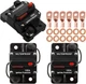 Hamolar 3 Pack 100 Amp Circuit Breaker Manual Reset Car Marine Trolling Motors B